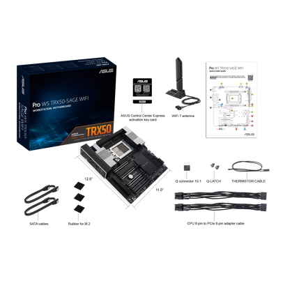 AMD TR5 CEB workstation motherboard