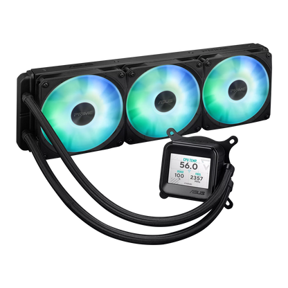 ASUS Prime LC ARGB LCD all-in-one CPU liquid cooler
