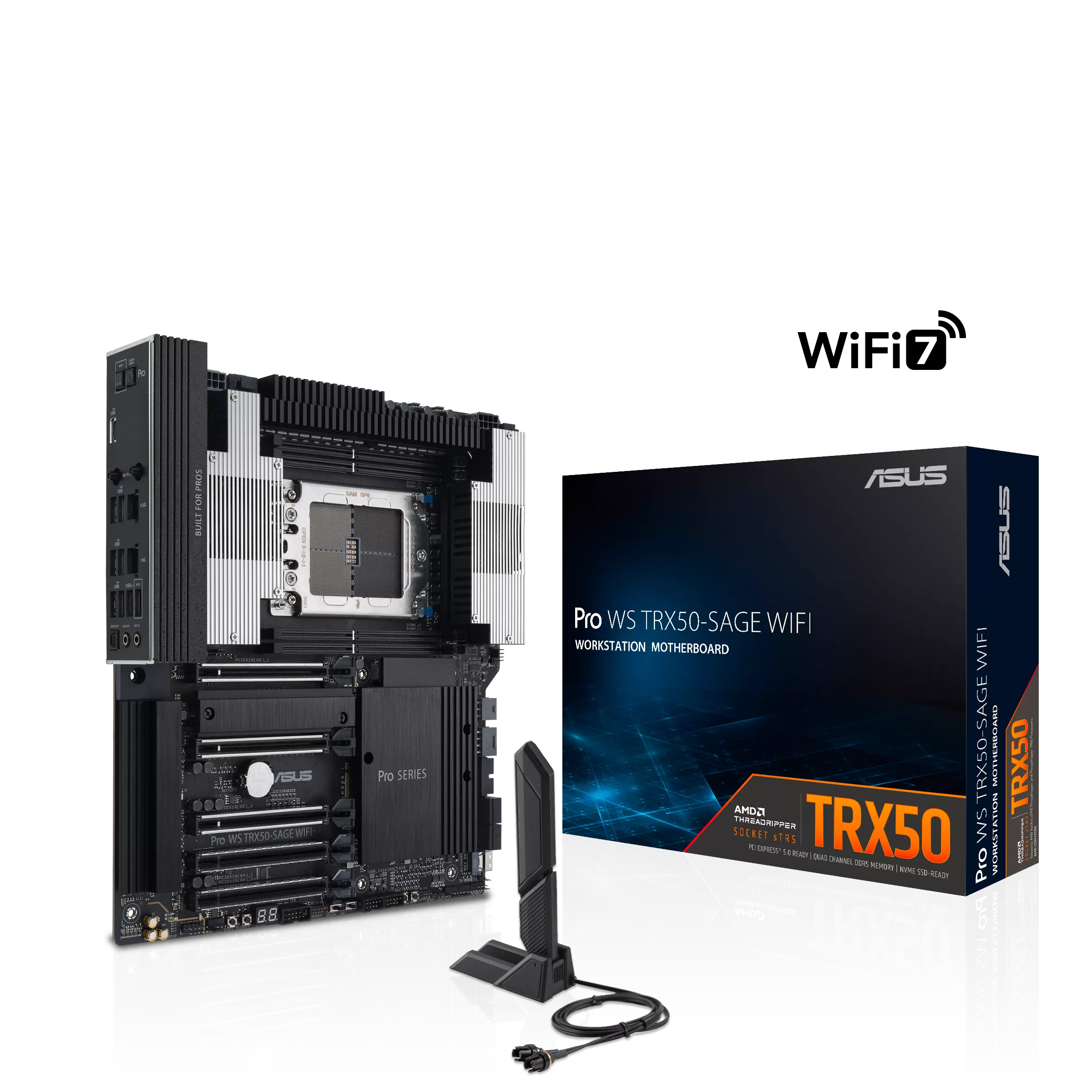 AMD TR5 CEB workstation motherboard