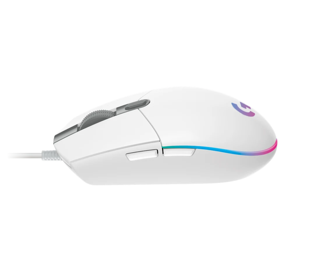 G203 LIGHTSYNC GAMING MOUSE - WHITE