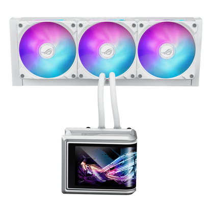 ROG RYUO IV SLC 360 ARGB WHT //SLC AIO COOLER 6.67in AMOLED ARGB AURA