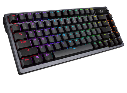 ASUS ROG Azoth BLACK PBT Custom Wireless 75 Pre-Lubed Gaming Keyboard