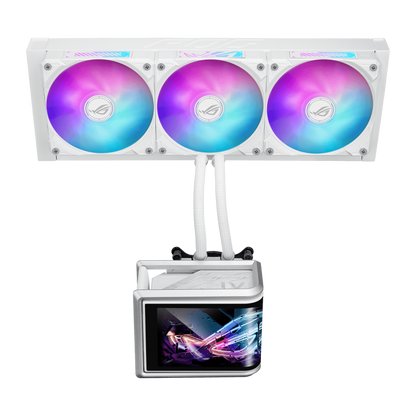 ROG RYUO IV SLC 360 ARGB WHT //SLC AIO COOLER 6.67in AMOLED ARGB AURA