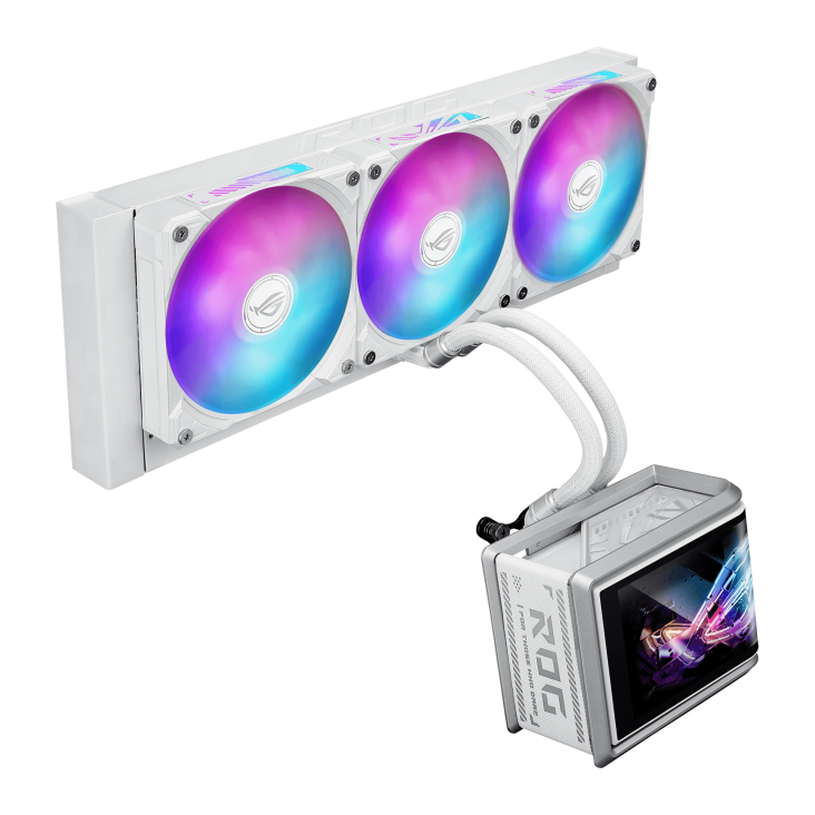 ROG RYUO IV SLC 360 ARGB WHT //SLC AIO COOLER 6.67in AMOLED ARGB AURA