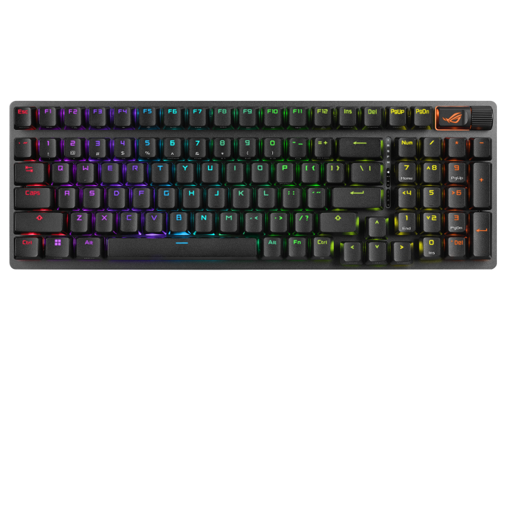 ASUS ROG STRIX SCOPE II 96 Mechanical Pre-Lude Hot Swappable Wireless Gaming Keyboard