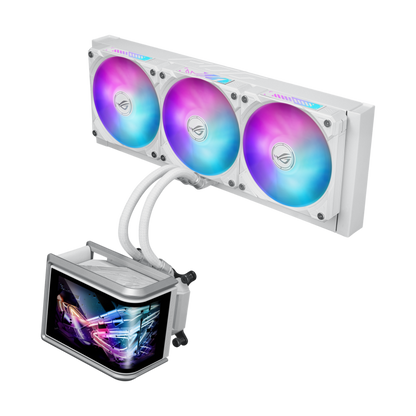 ROG RYUO IV SLC 360 ARGB WHT //SLC AIO COOLER 6.67in AMOLED ARGB AURA