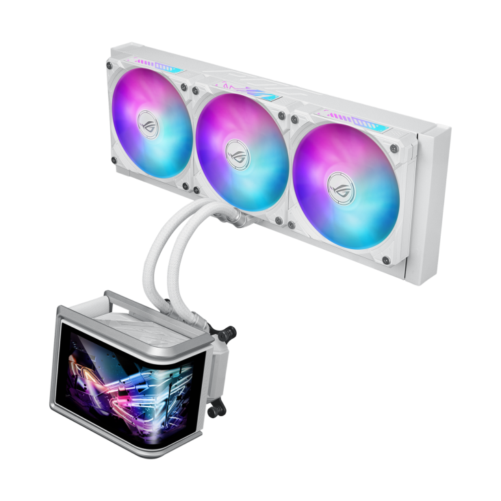 ROG RYUO IV SLC 360 ARGB WHT //SLC AIO COOLER 6.67in AMOLED ARGB AURA