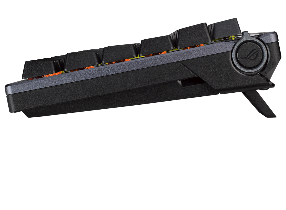 ASUS ROG Azoth BLACK PBT Custom Wireless 75 Pre-Lubed Gaming Keyboard