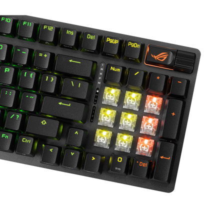 ASUS ROG STRIX SCOPE II 96 Mechanical Pre-Lude Hot Swappable Wireless Gaming Keyboard