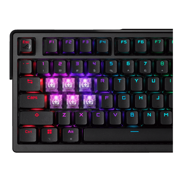 ROG Azoth Extreme customizable 75 gaming keyboard