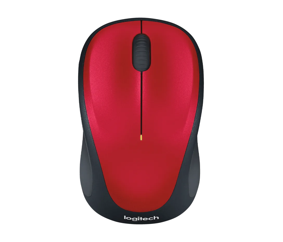 LOGITECH WIRELESS MOUSE M235 - RED