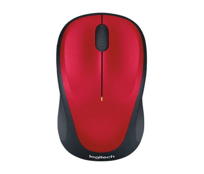 LOGITECH WIRELESS MOUSE M235 - RED