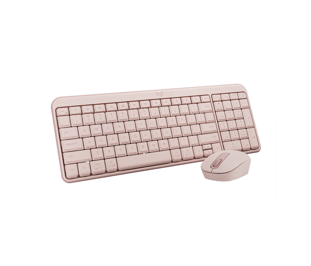 Logitech MK250 Bluetooth wireless Combo - Rose