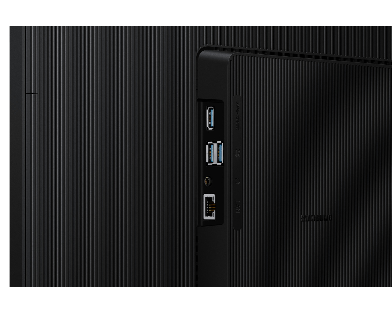 SAMSUNG 24" (16:9) QHD IPS MONITOR, DP, HDMI, HDR10, USB-C, USB, LAN, KVM, H/ADJ, VESA, 3Y