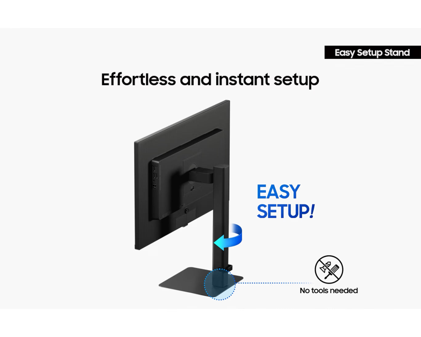 SAMSUNG 32" (16:9) QHD IPS MONITOR, DP, HDMI, HDR10, USB-C, USB, LAN, KVM, H/ADJ, VESA, 3Y