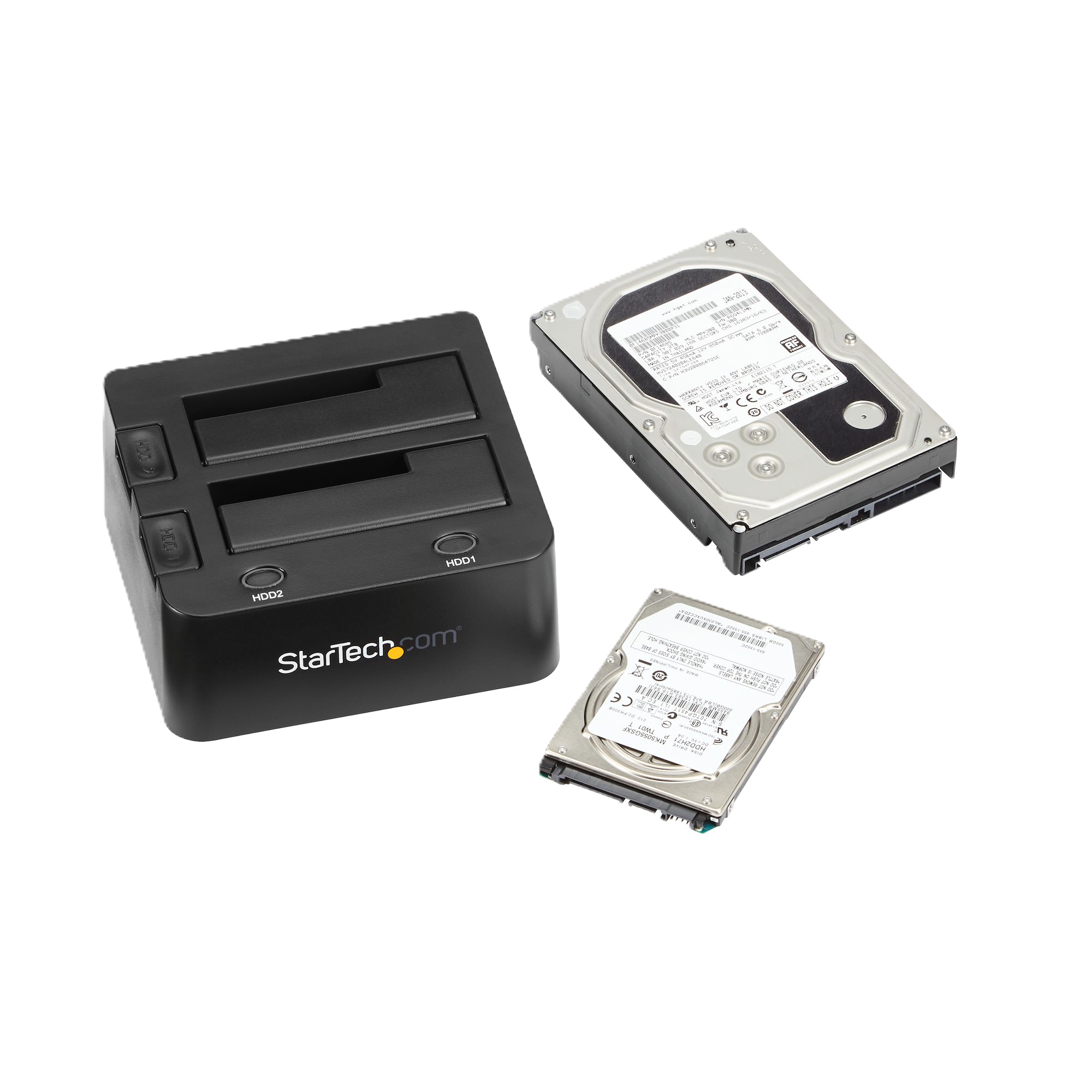 USB 3.0 to Dual 2.5/3.5in SATA Hard Drive Docking Station