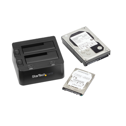 USB 3.0 to Dual 2.5/3.5in SATA Hard Drive Docking Station